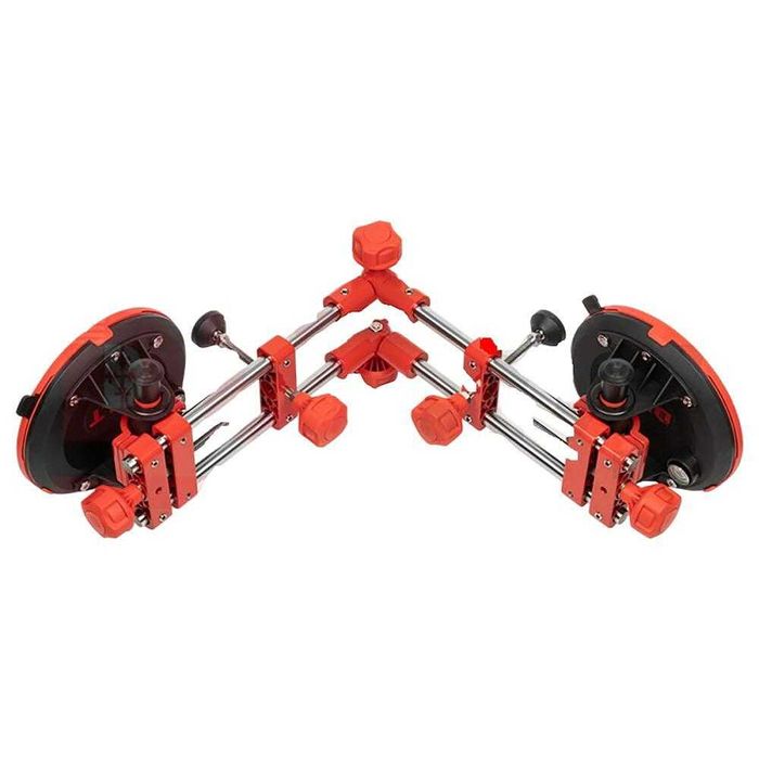 Вакуум вендуза, двойна, ъглова, SHIJING P625A, 203 мм, до 190 кг