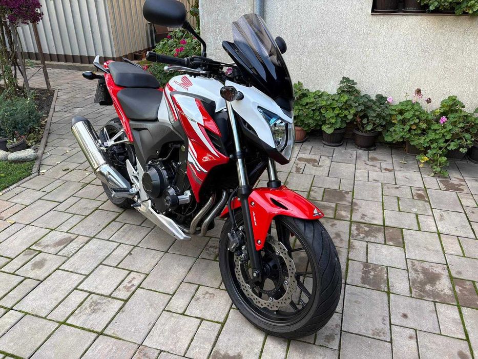 Honda CB500FA 2015 (ABS) – Doar 7.100 km reali! Înmatriculată RO, RAR efectuat, RCA 2027, Priză USB
