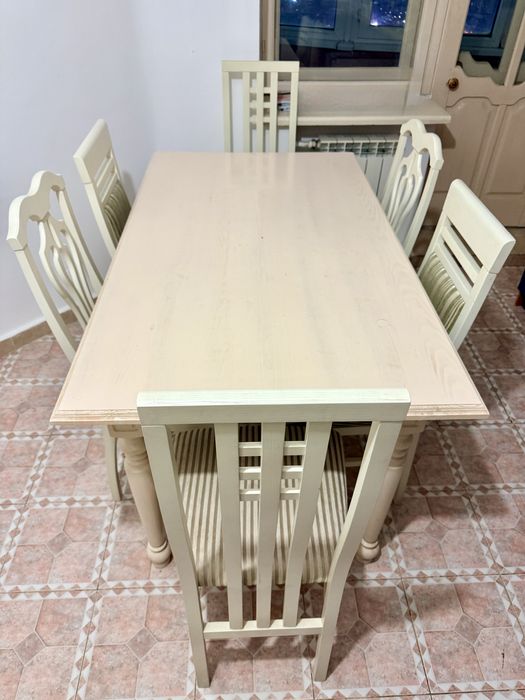 Стол с 6-ю стульями