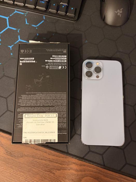 Iphone 13 pro max 256 sierra blue