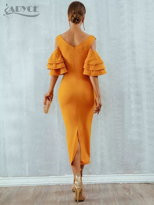 Rochie midi de ocazie / rochie eveniment bodycon/ rochie nasa