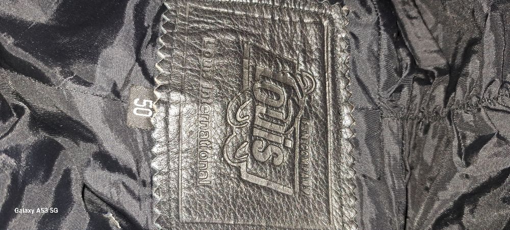 Pantaloni moto Louis  piele