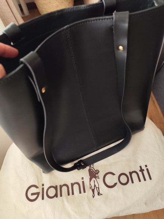 Дамска чанта от естествена кожа Gianni Conti