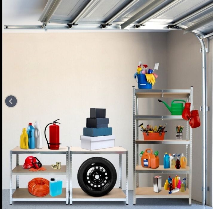 Rafturi premium HEINNER cu 5 polițe 180x90x40 Cm NOI - 160 Lei/Bucata