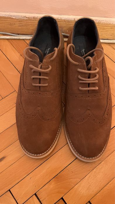 Мъжки велурени обувки #Pepe Jeans