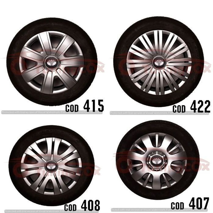 capace roti daewoo r16  la set de 4 buc ,capace janata aliaj