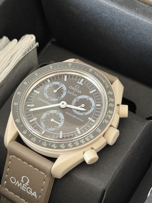Ceas Omega X Swatch Mission on the earth-desert