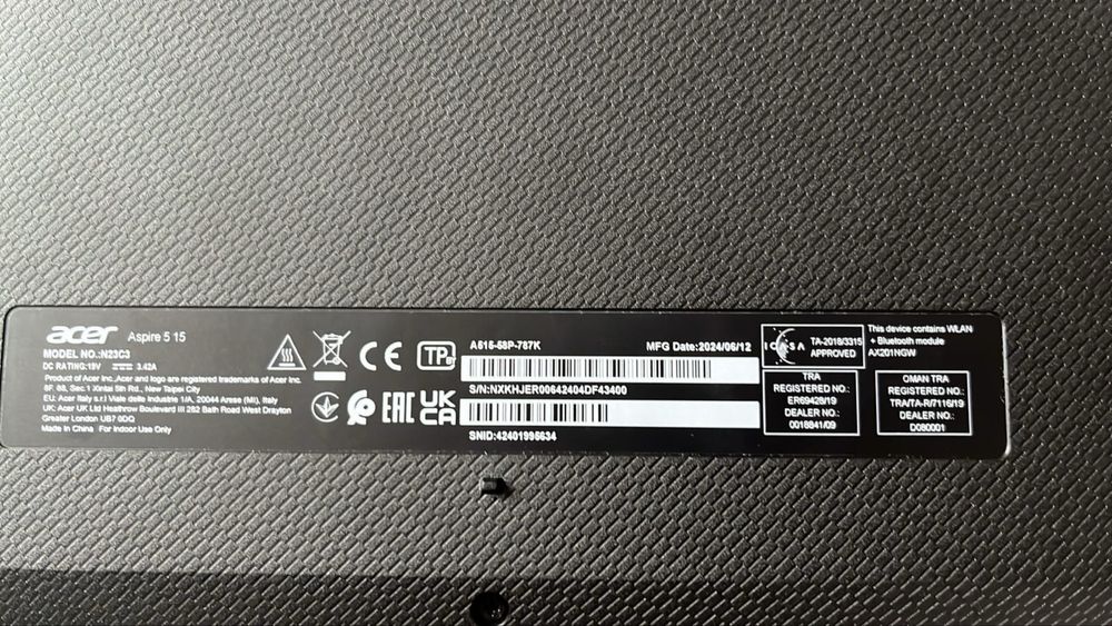 Ноутбук Acer Aspire 5