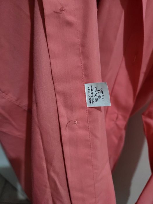 Мъжка риза с дълъ ръкав и врътовръзка