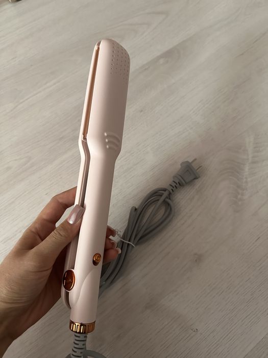 Выпрямитель для волос Нежно-розовый (пудровый)