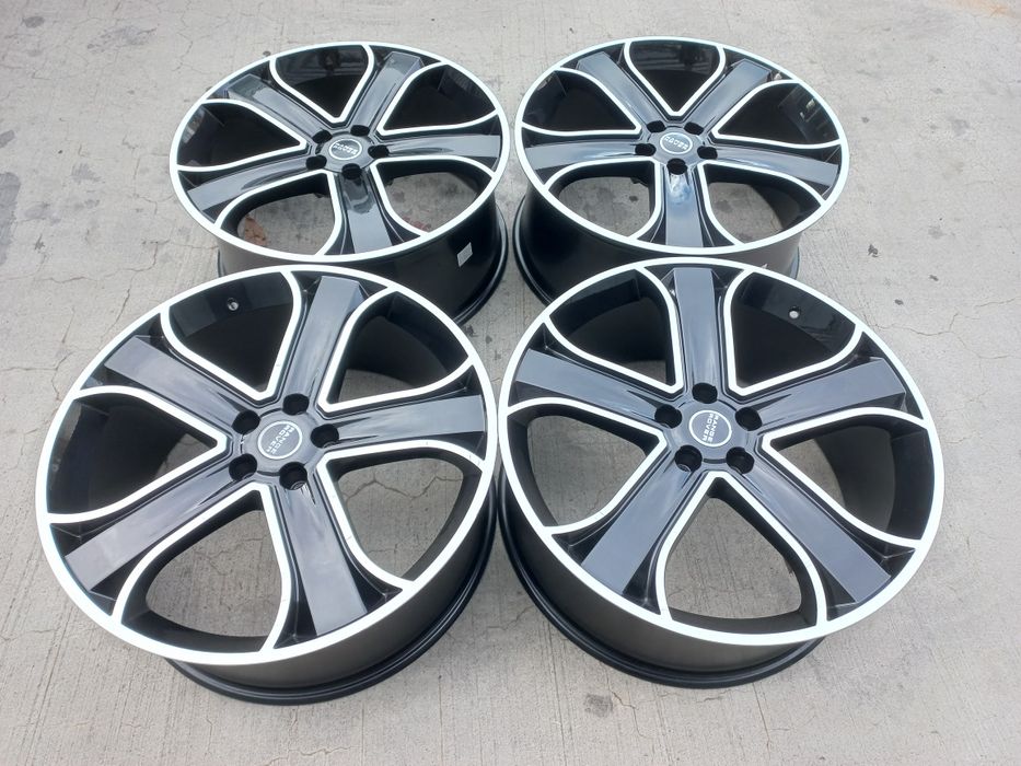 22"Range Rover Vogue-Sport Autobiografi 9.5j et45 72.6 Bmw X5 X6 Black