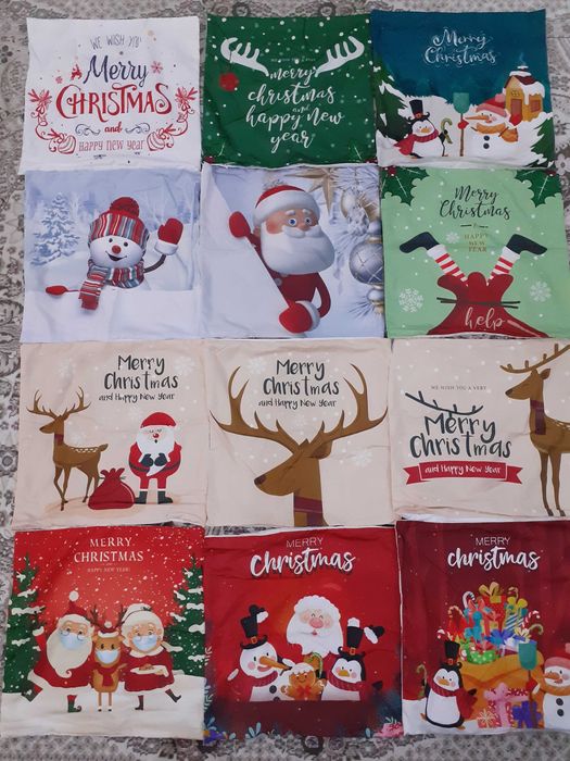 Продам наполненные новогодние подушки