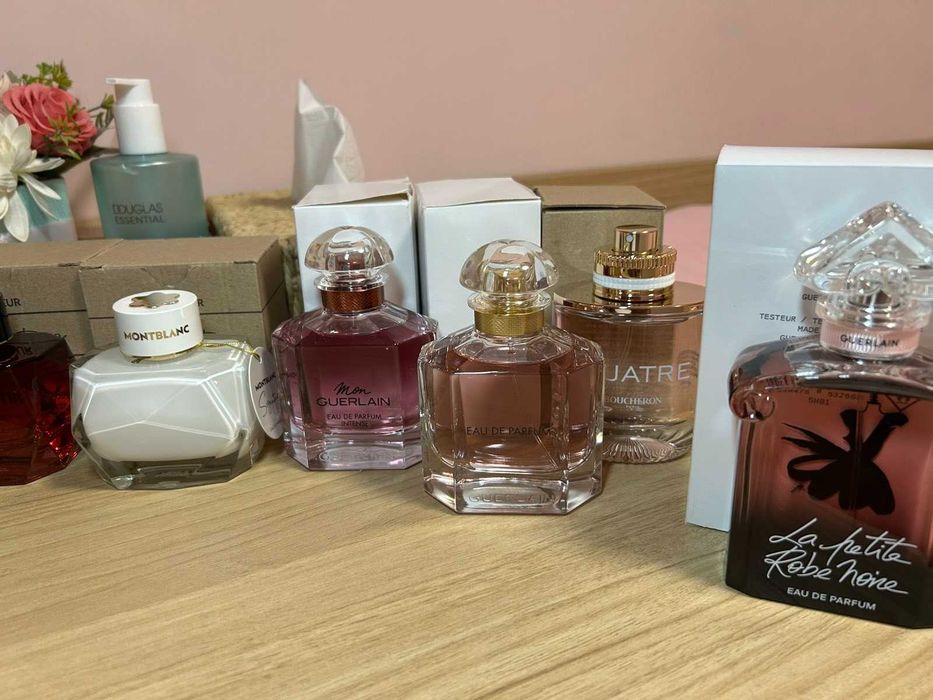 Дамски парфюми "Carolina Herrera","JIMMY CHOO","Montblanc","GUERLAIN","SCANDAL","COACH","VAN CLEEF","HERMÈS","GIVENCHY","Burberry","",