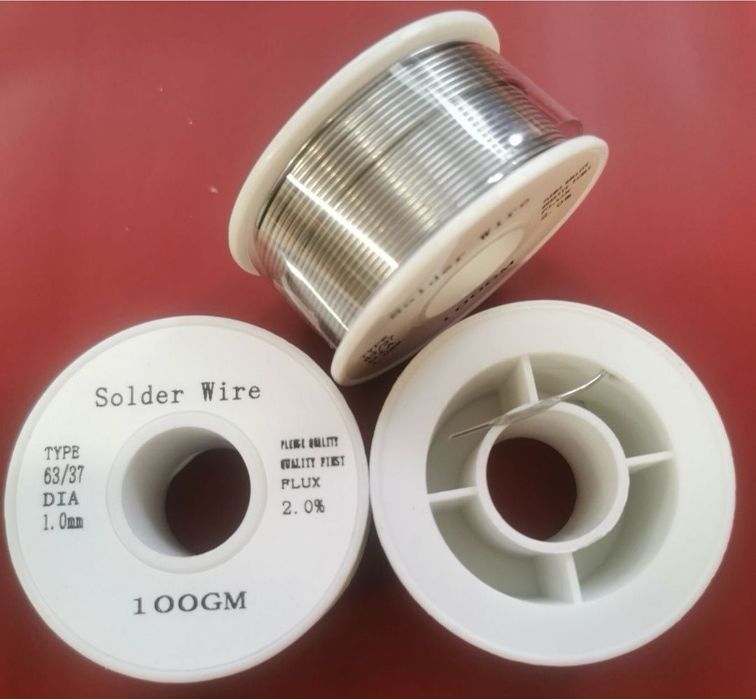 Качествен тинол за запояване 1 мм. Тинола е а съотношение 63/37