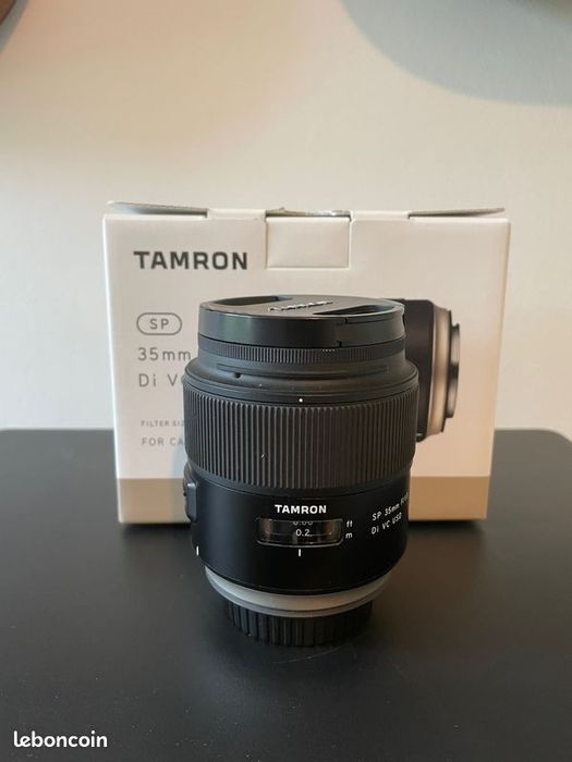 TAMRON G2 35 mm f1.8 (stabilizare) montura Canon