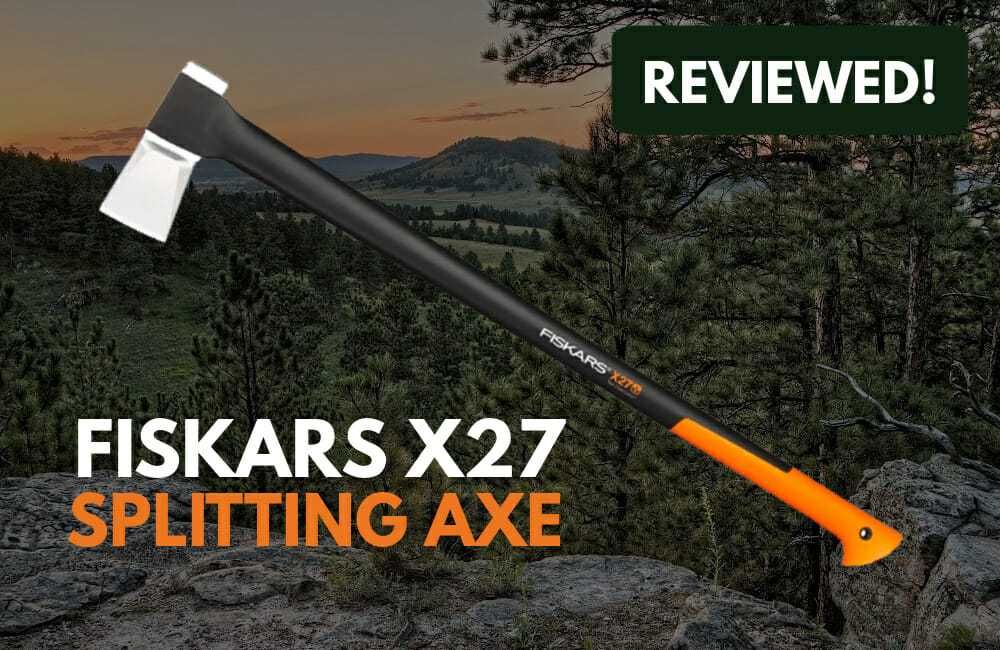 Топор-колун Fiskars X27 (Stihl Gardena Cellfast)