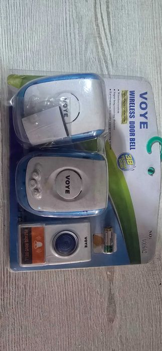 Безжичен звънец VOYE - два приемника