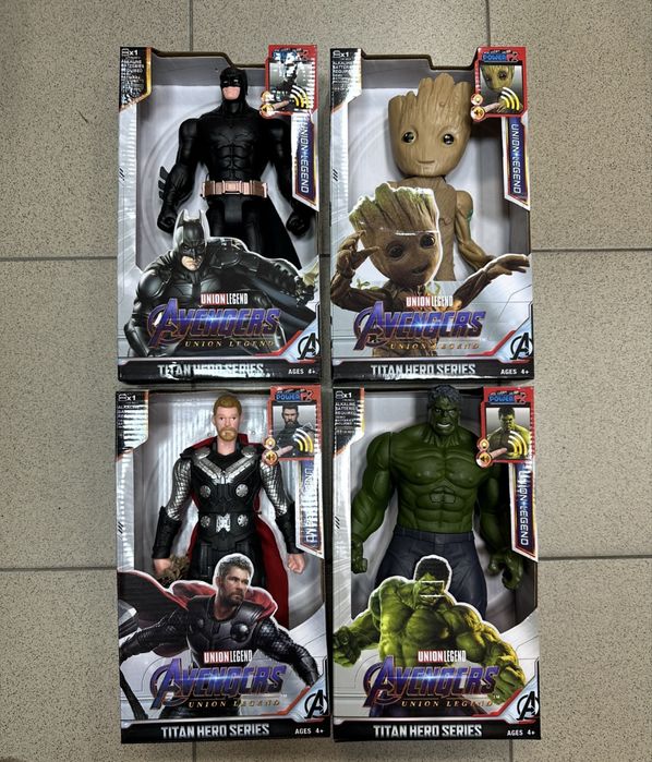 Големи Фигурки Avengers 30см Хълк/Батман/Груут/Доктор Стрейндж Hulk