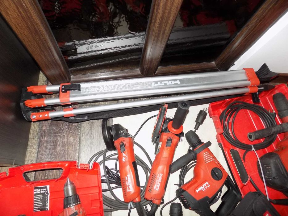 Scule Hilti functionale  TE 60 / TE 70 ,  Te 7 C , SR 30 -A36 , SL 6-A22 , Laser PM 2-LG