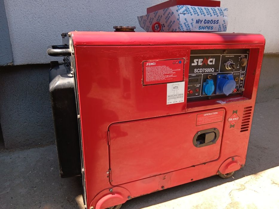 Generator Senci SCD 7500 Q,diesel ATS,