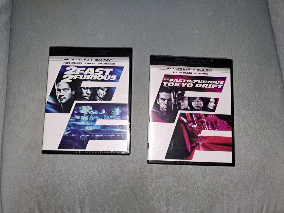 2 fast 2 furious,Tokyo Drift Blu-ray,4k