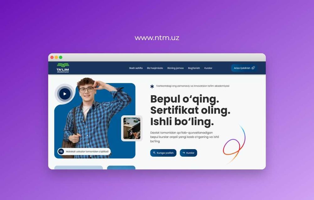 Sayt Yaratish | Создание сайтов + SEO | Google'da 1-o'rinda Ko'rining