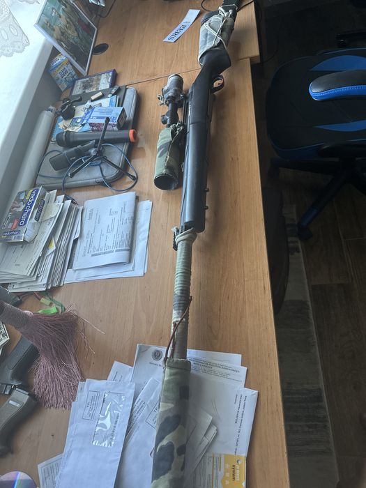 Vand sniper ssg24 Novritch, cu rhop si parti componente Tridos, 180m/s cu hop 0, cca 4 j si ceva