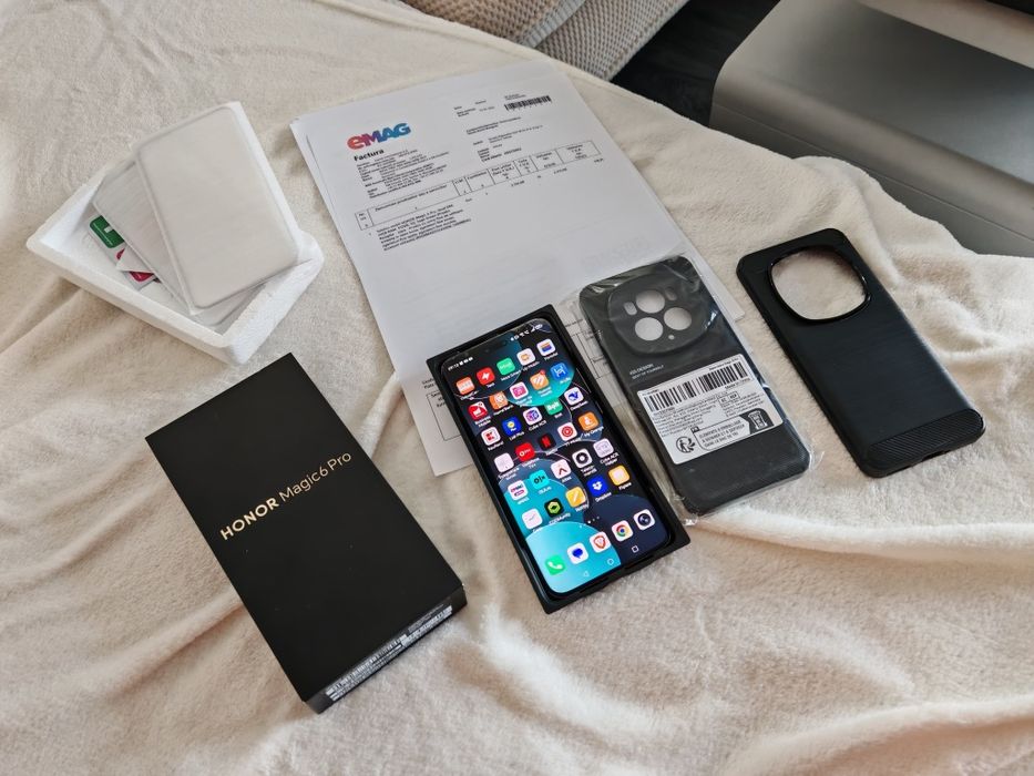 Vând Honor magic 6 pro + garanție Emag