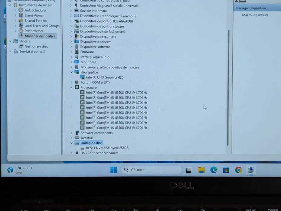 Laptop Dell Latitude 5400, 14" Full HD, Intel Core i5-8350, ram 8 GB DDR4, 256GB SSD