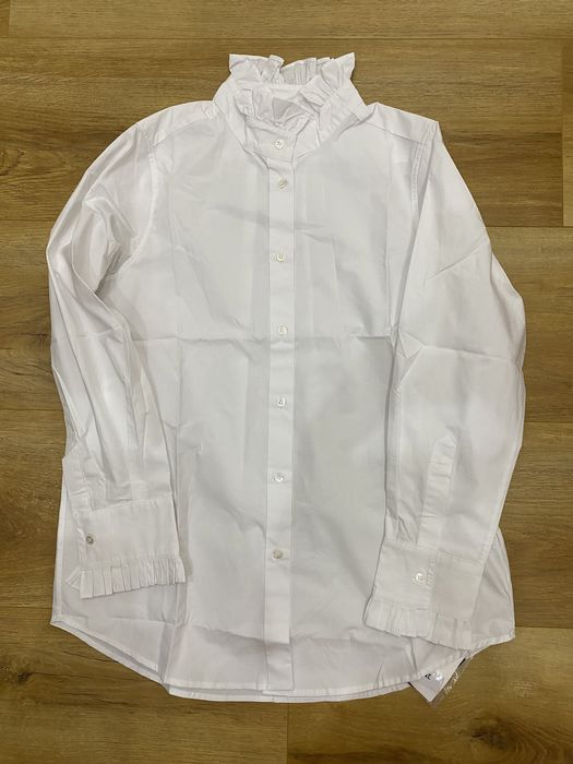 Шикарная белая рубашка