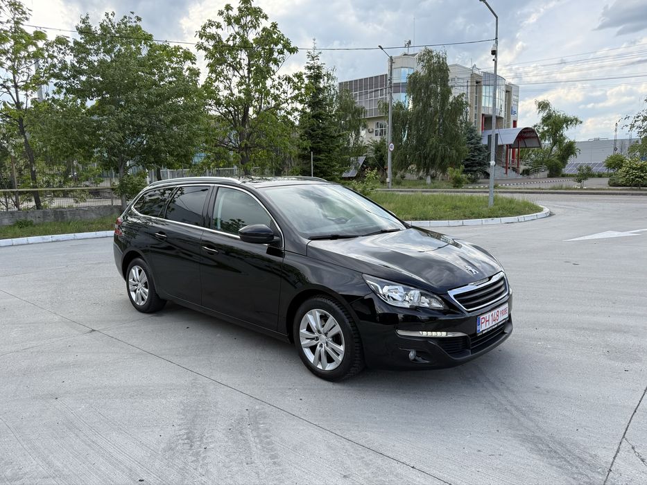 Peugeot 308 SW fab. 2015 ,1.6 HDI Euro 6 Panoramic ,Camera, Carte Service si Raport Istoric Km!