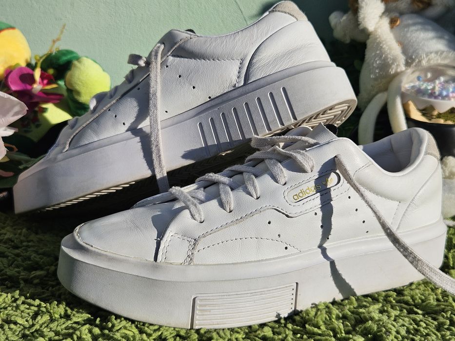 Adidas Sleek кецове от кожа N39,5