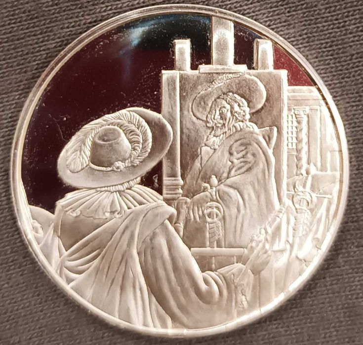 Сребърна монета/медал-P.P.RUBENS