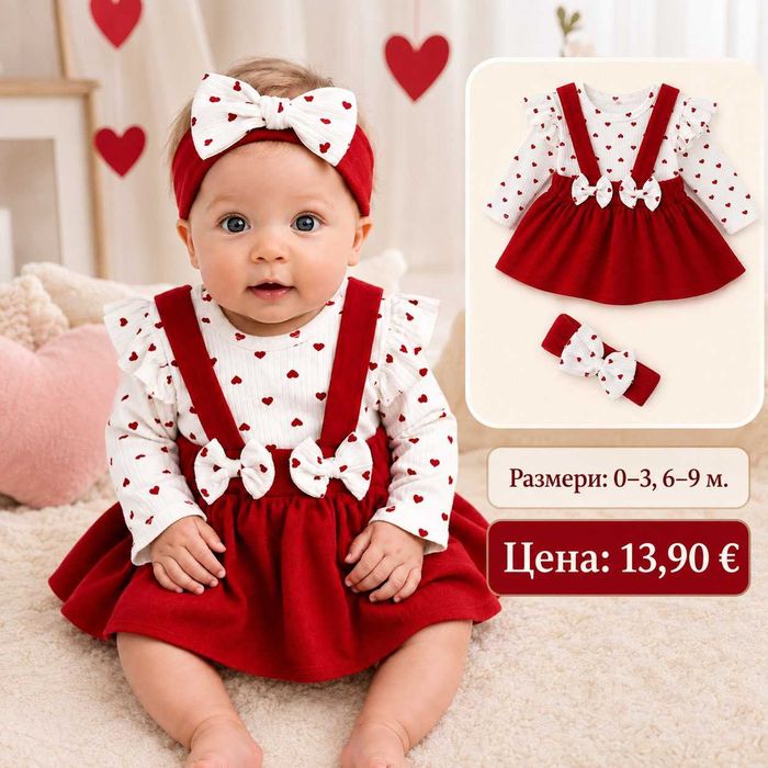 Рокличка LOVE 3 части