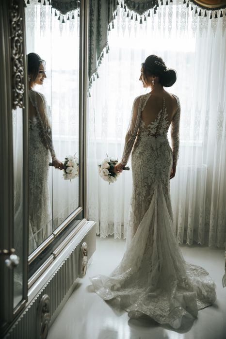 Rochie de mireasa 2in1, model Alatau, ByMyWhite, mărimea S