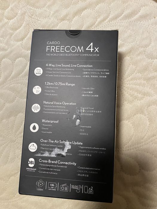 Casti moto wireless cardo 4x FREECOM NOI SIGILATE