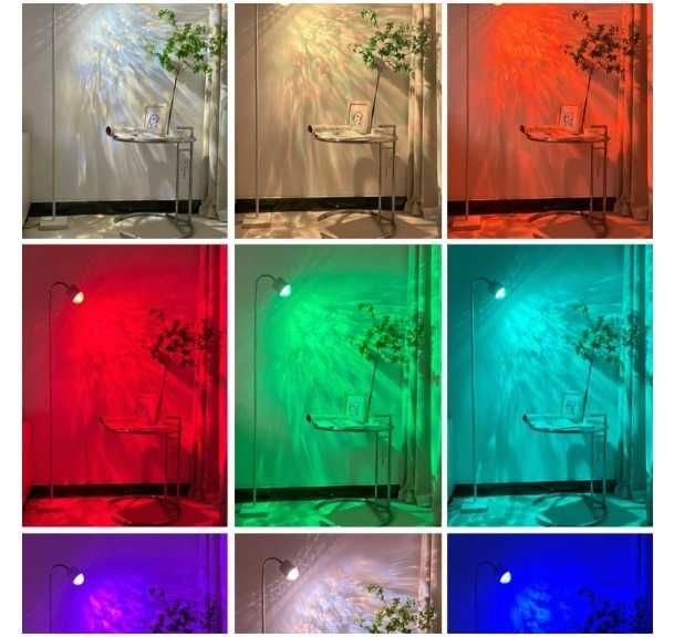 Напольная лампа "водная рябь"