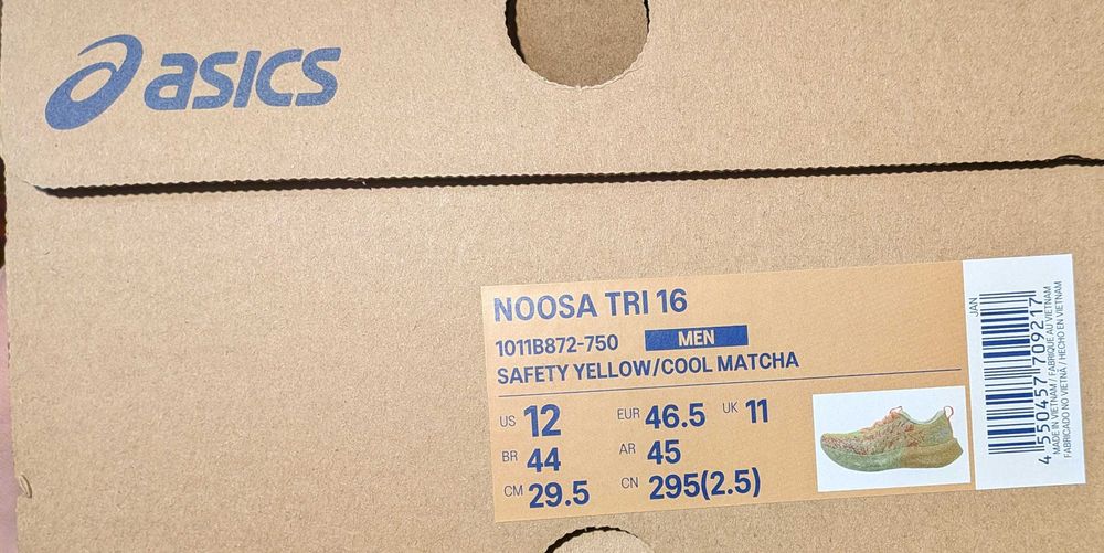 Asics Noosa Tri 16 EU46.5 (29.5 см) – с гаранция