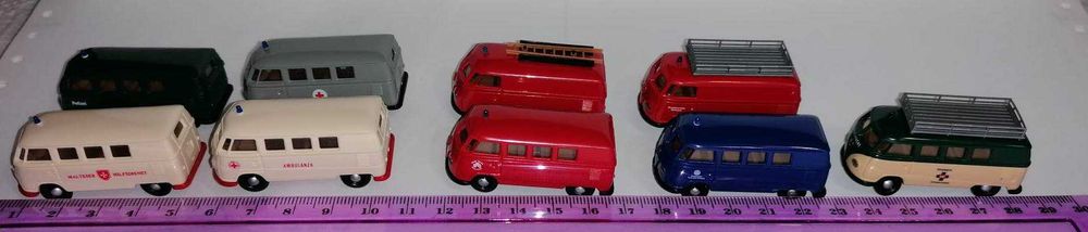 Vand diverse machete dubite Volkswagen T1 , scara 1:87, prod Brekina