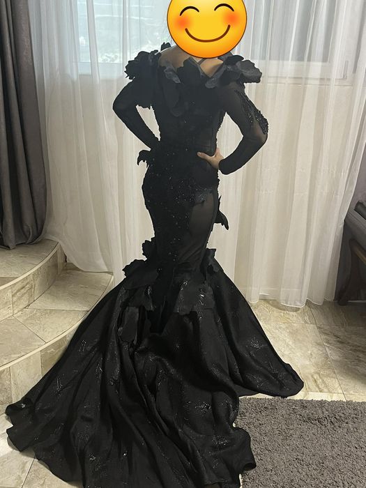 Официална рокля  тип русалка