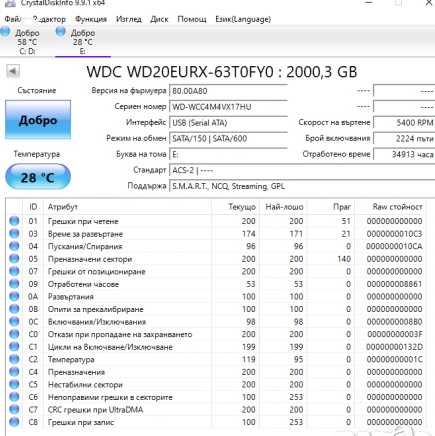 1 и 2tb 3,5" дискове Seagate , Western Digital