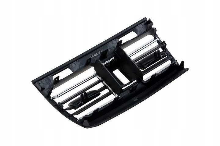 Заден централен въздуховод за BMW 7 F01/F02 2008 - 2015 Черен с хром