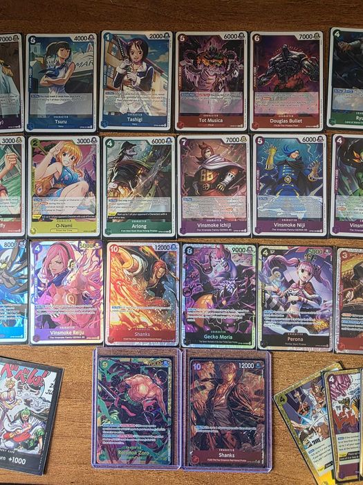 One Piece 06 (OP06) Collection - Secret Rare + Super Rare + Rare +Leader + Common + Uncommon