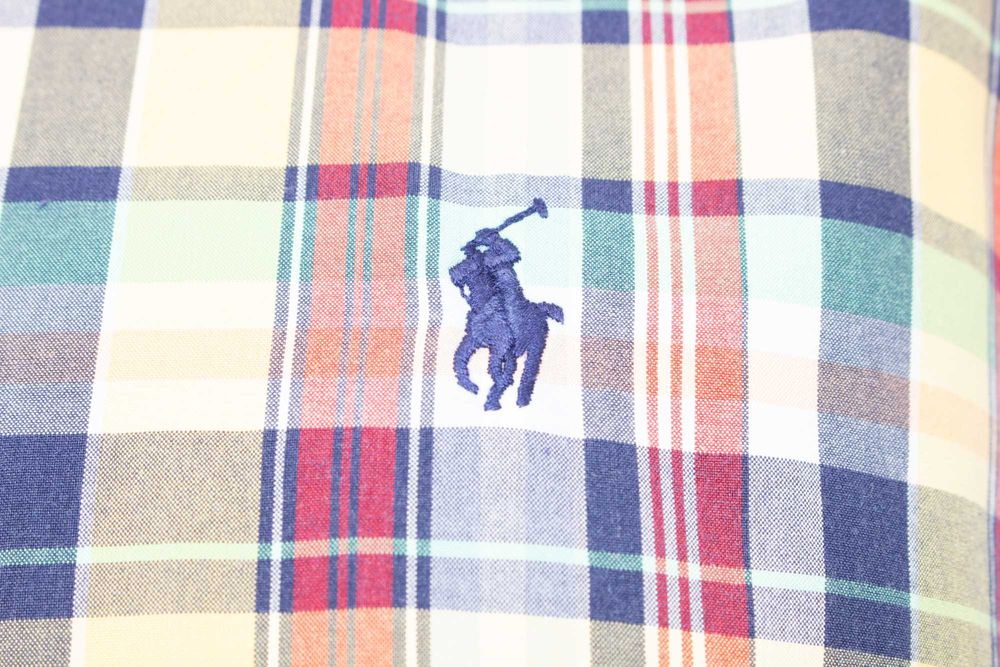 Ralph Lauren оригинална мъжка риза с дълъг ръкав каре М