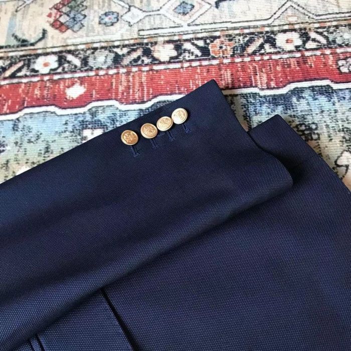 Мужской премиум пиджак из тропической шерсти для всех сезонов