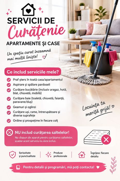 Curățenie la Domiciliu