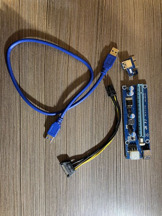 PCI Express 1x - 16x адаптер