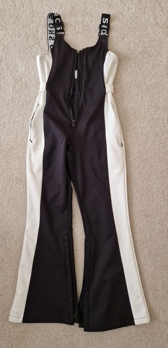Pantaloni ski cu bretele S