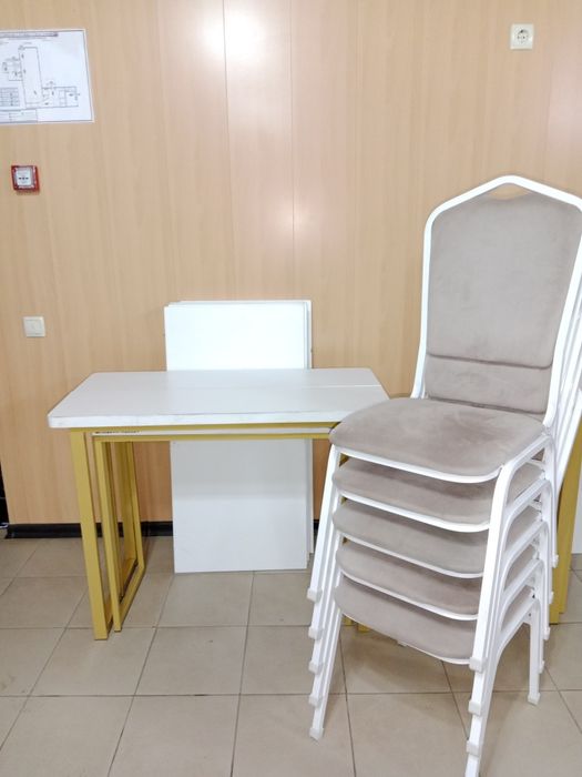 Аренда стол и стулья