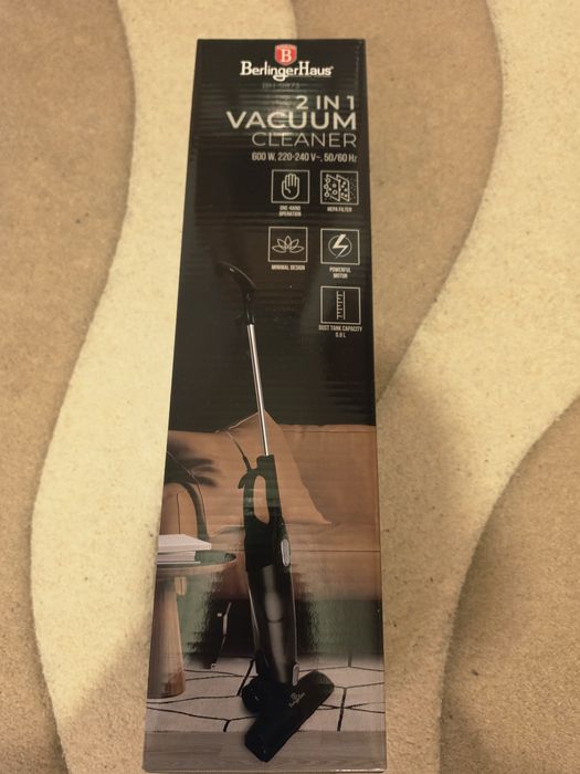 Прахосмукачка BerlingerHaus 2 in 1 Vacuum Cleaner